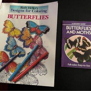 Two butterfly books